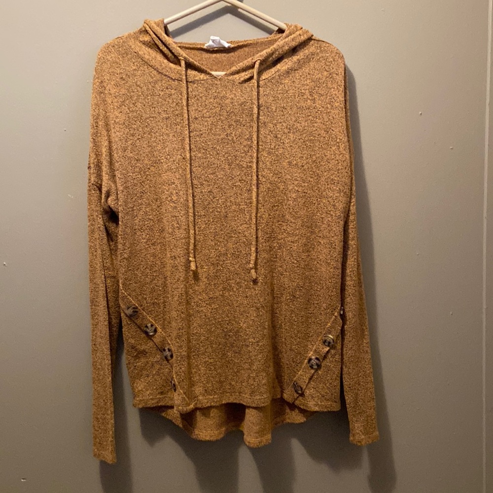 Stitch And Knot Women’s Hoodie Pullover Long Sleeved Medium Stretch